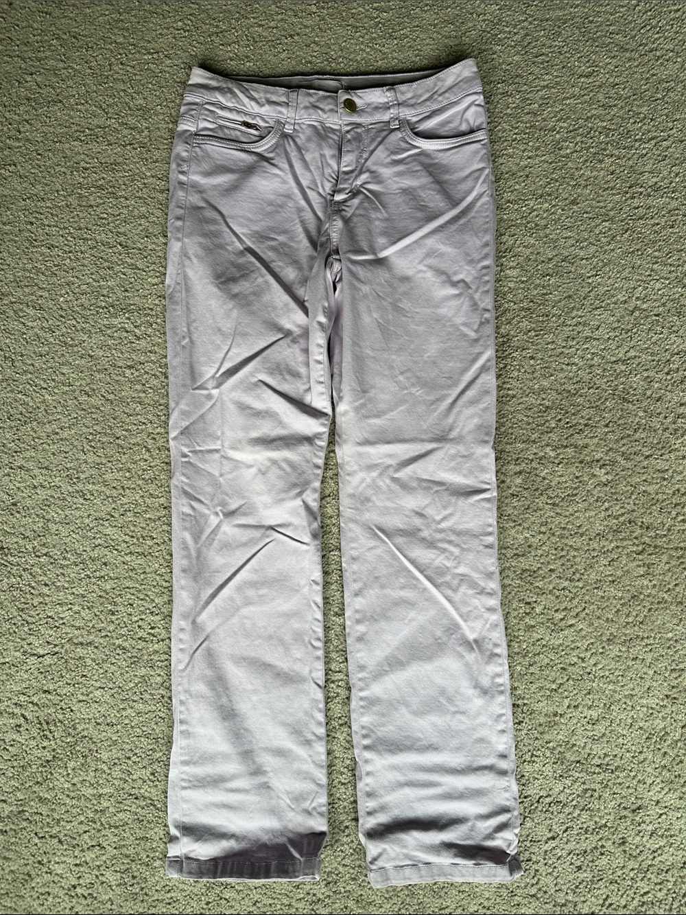 Darel Jeans- Light Lavender Straight-Leg Women's Jeans